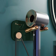 Hair Dryer Rack Punch-free Bathroom Toilet Storage Rack Wall Hanging Hair Dryer Rack Hair Dryer Shelf