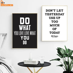 Motivational Wall Art Canvas