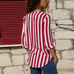 Striped Blouse For Women