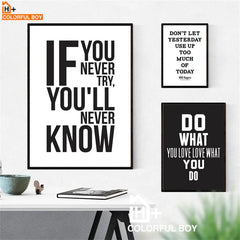 Motivational Wall Art Canvas