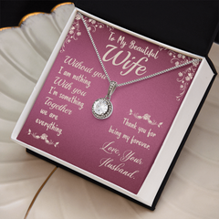 To My Beautiful Wife- Hope Necklace