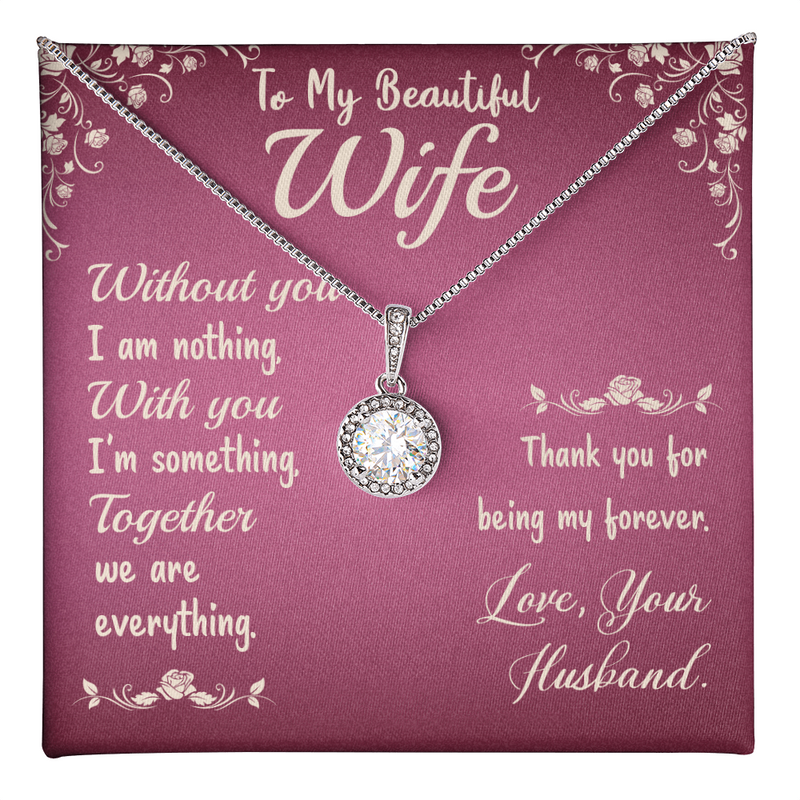 To My Beautiful Wife- Hope Necklace