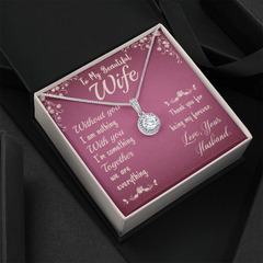 To My Beautiful Wife- Hope Necklace