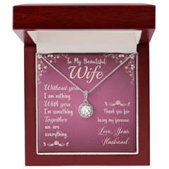 To My Beautiful Wife- Hope Necklace