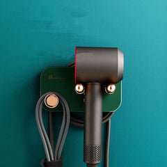 Hair Dryer Rack Punch-free Bathroom Toilet Storage Rack Wall Hanging Hair Dryer Rack Hair Dryer Shelf