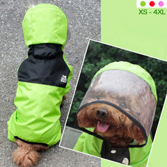 Transparent Pet Raincoat