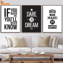 Motivational Wall Art Canvas