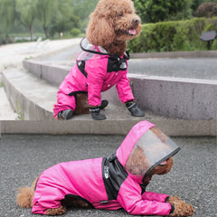 Transparent Pet Raincoat